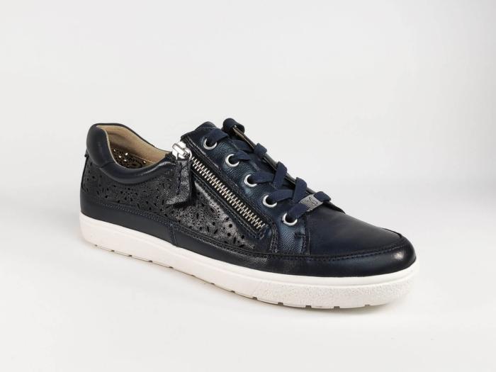 basket le temps des cerises bleu marine