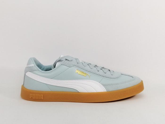 Basket femme PUMA club II Era bleu ciel tendance confort souple en destockage à pas cher