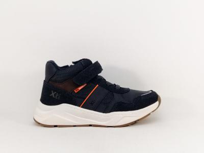 Basket montante garçon tendance et confortable à pas cher destockage XTi 150115 marine