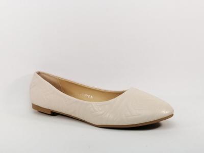 Ballerine chic beige grande pointure femme CINK ME DM7756 à pas cher