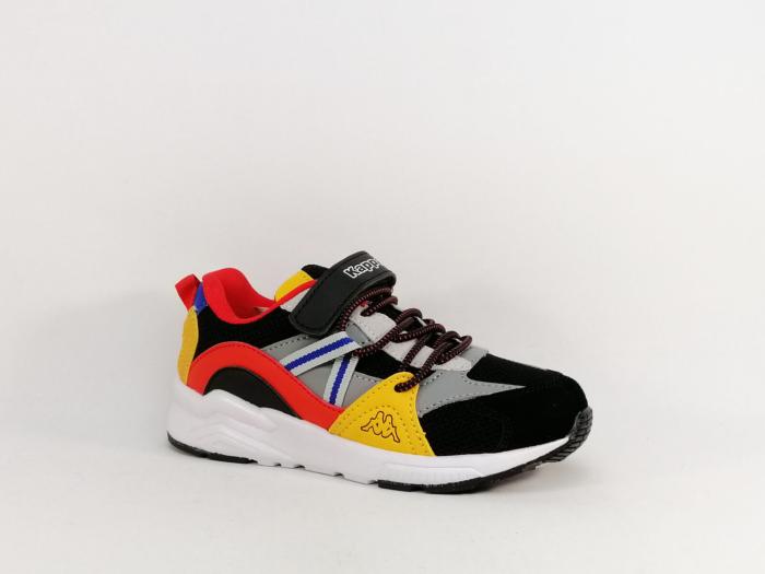 Basket garçon tendance colorée et confortable destockage KAPPA logo london pas cher
