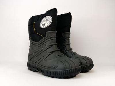 Chaussures Après ski – Moon Boot neige Zibot noir à pas cher pour enfant
