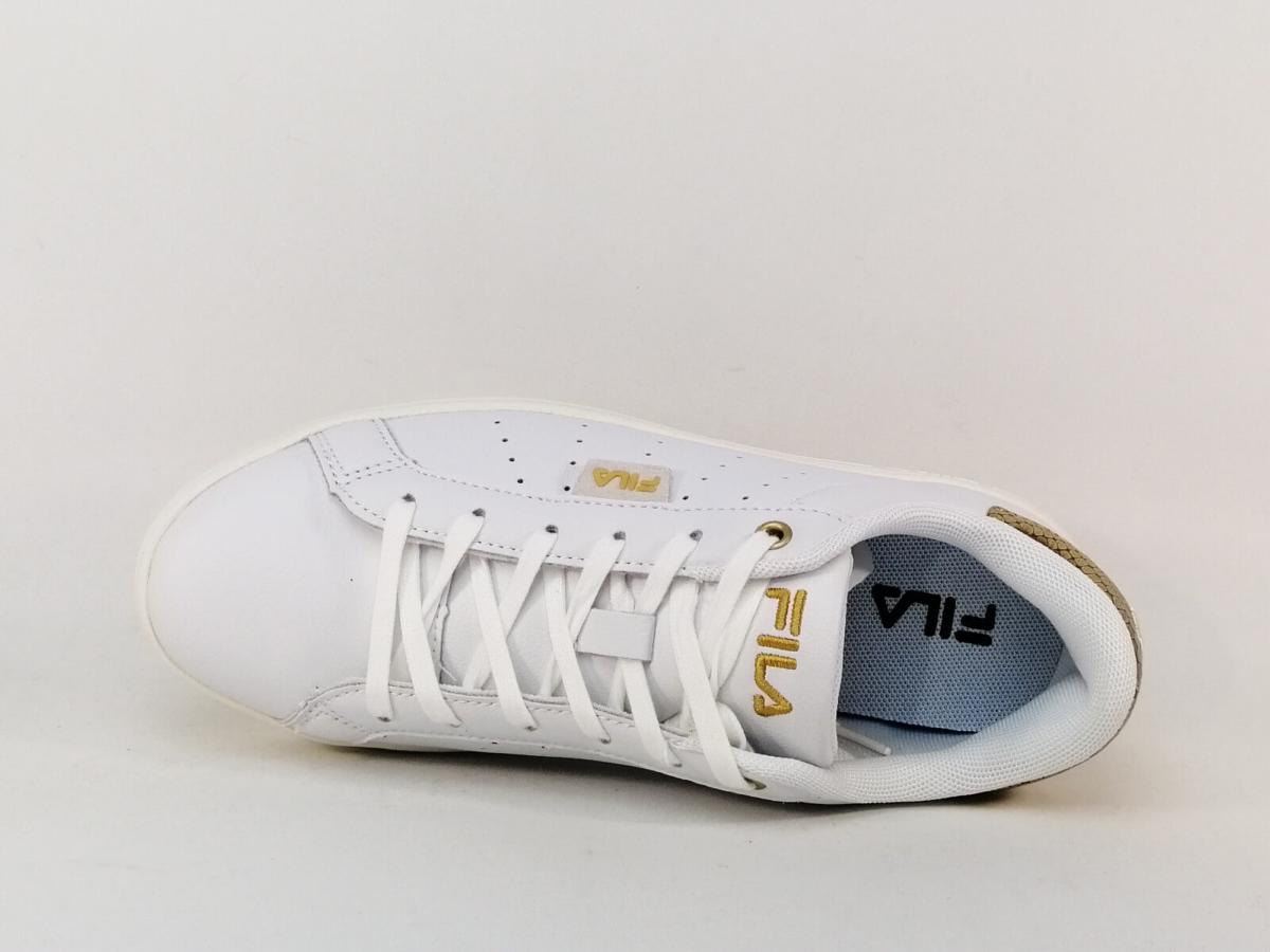 Fila blanche femme pas cher top
