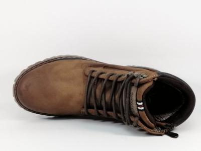 Boots homme marron tendance et confortable destockage DOCKERS 47LY001 à pas cher