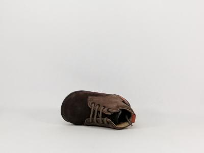 Chaussure premiers pas garçon bébé ASTER otechno destockage cuir marron