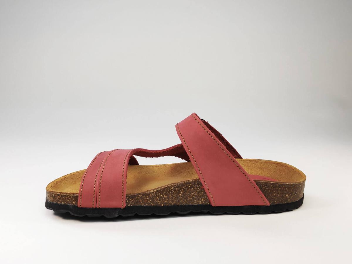 mules femme cuir bout fermé