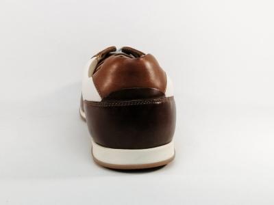 Basket homme grande pointure en cuir marron destockage JOSEF SEIBEL colby 01 cognac à pas cher 