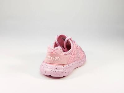 Sneakers de sport en textile rose pour fillette KAPPA Kombat