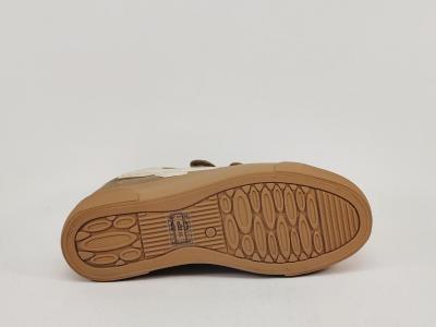 Basket femme scratch léopard destockage KAPORAL clovia semelle épaisse à pas cher