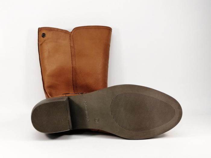 bottes femme cuir pas cher