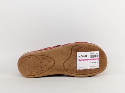 Mule femme confort rouge semelle cuir tendance RELAXITY Mamasito à pas cher