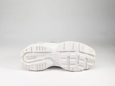Basket blanche de sport, à scratch destockage REEBOK almotio 2.0 pour enfant