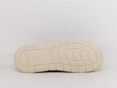 Tong homme cuir confortable ORLAND 25002 jean camel Fabrication Portugal à pas cher