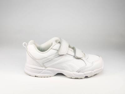 Basket blanche de sport, à scratch destockage REEBOK almotio 2.0 pour enfant