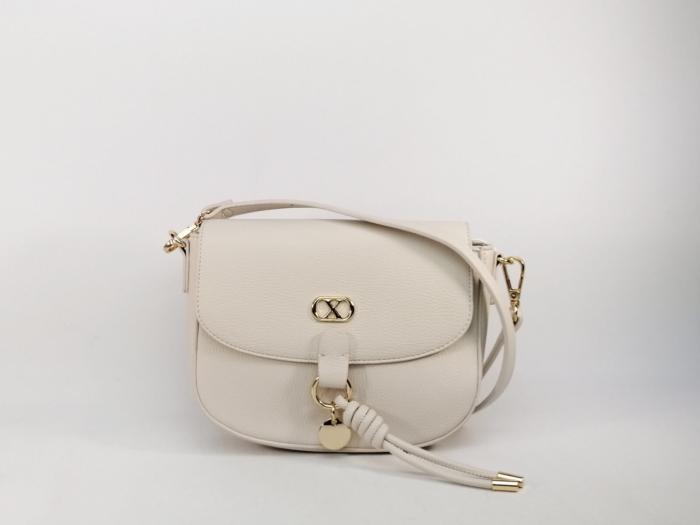 Petit sac bandoulière femme chic beige destockage XTi 184597