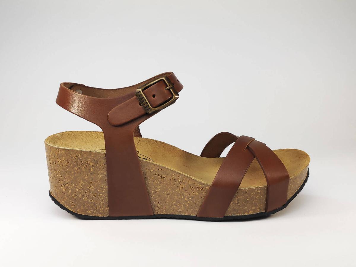 sandales compensées la modeuse