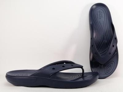 Tong CROCS homme destockage 207713 marine à pas cher grande taille confortable