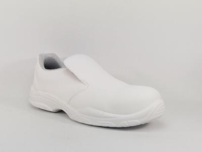 Chaussures de sécurité cuisine blanche destockage BAUDOU Exena rose S2 SRC mixte