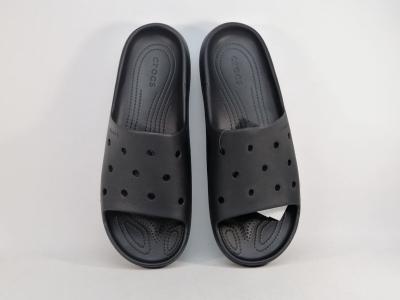 Mule CROCS homme grande taille destockage 209401 noire confortable à pas cher