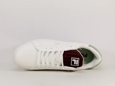 Basket blanche homme tendance destockage FILA crosscourt 2 à pas cher