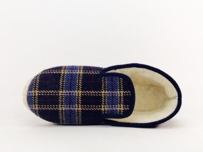 Charentaise homme pure laine semelle feutre destockage FARGEOT Fabre made in France