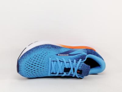 Chaussure running homme destockage BROOKS ghost 16 bleue confortable à pas cher