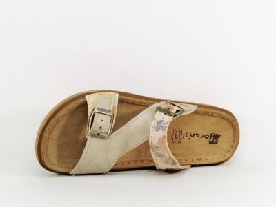 Mule femme confort chic semelle cuir MORAN'S afnor à pas cher
