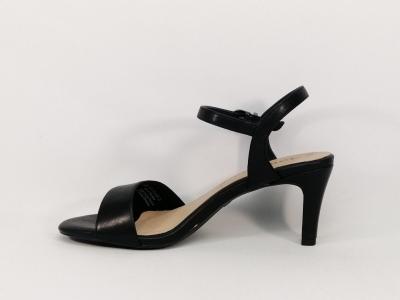 Sandale chic à talon haut TAMARIS 28008 noir élégante pour femme