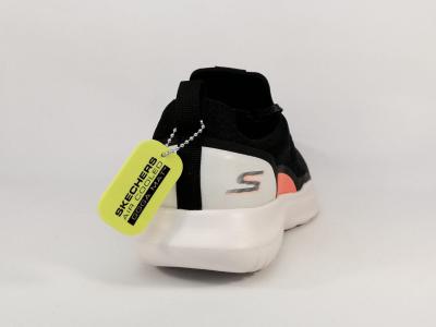 Basket confortable SKECHERS 54845 destockage mixte noir à pas cher
