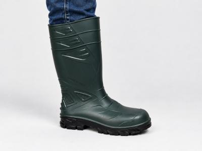 Botte de sécurité homme pvc vert destockage BAUDOU vauban eco SA à pas cher