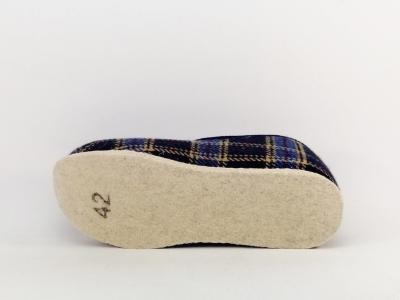 Charentaise homme pure laine semelle feutre destockage FARGEOT Fabre made in France