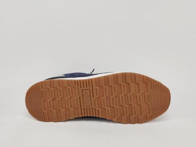 Chaussures homme sans lacets toile marine confortable en destockage XTi 144147 à pas cher tendance