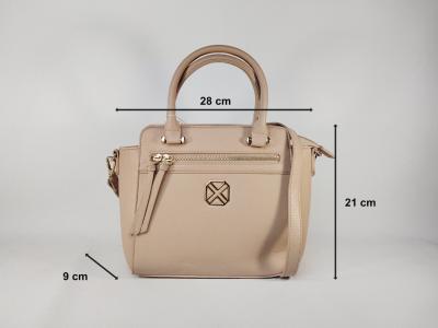 Sac à main bandoulière femme rose pale chic tendance destockage XTi 184588 pas cher