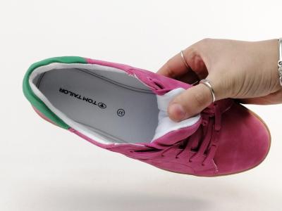 Basket rose femme confortable à pas cher TOM TAILOR 5390470046