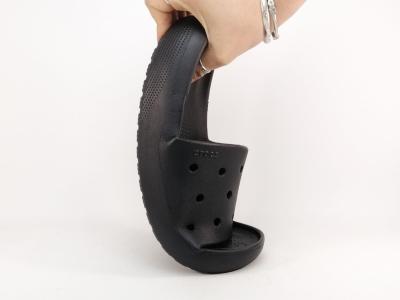 Mule CROCS homme grande taille destockage 209401 noire confortable à pas cher