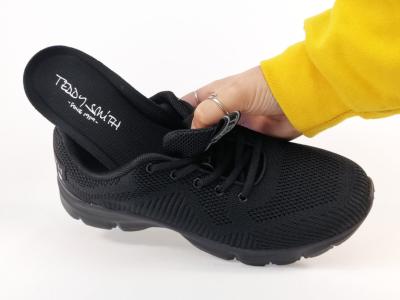 Sneakers noire homme confortable tendance à pas cher destockage TEDDY SMITH 78144