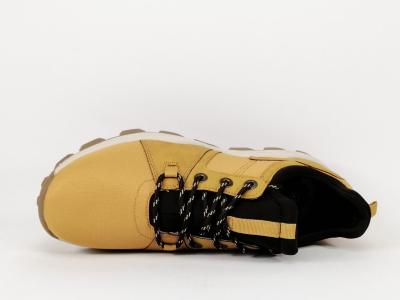 Sneakers camel homme destockage MORAN'S hoctave à pas cher