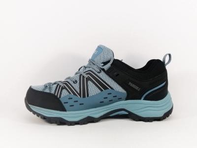 Basket randonnée femme confortable et résistante waterproof PAREDES LT22521 bleu