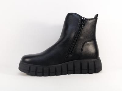 Bottines fourrées femme chic noires semelle confortable TOM TAILOR 8490710011