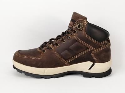 Chaussure de travail homme DOCKERS 390R003 cuir marron résistante