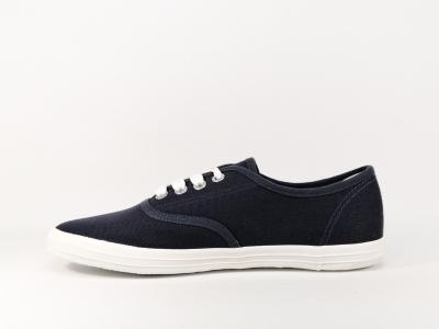 Basket femme en toile marine tendance TOM TAILOR 119240100
