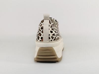 Basket leopard femme chic et très confortable TOM TAILOR 5390910017 à pas cher