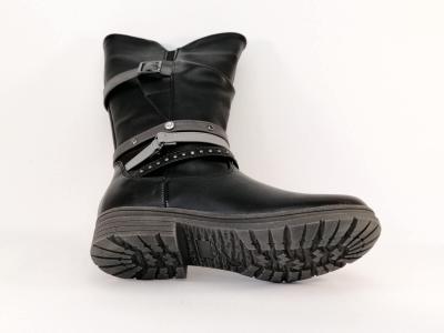 Botte noire tendance destockage WIPOP dygre pour fille