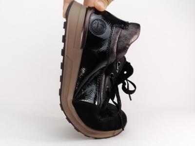 Chaussure femme pied large confortable souple RIEKER N1407 grande taille