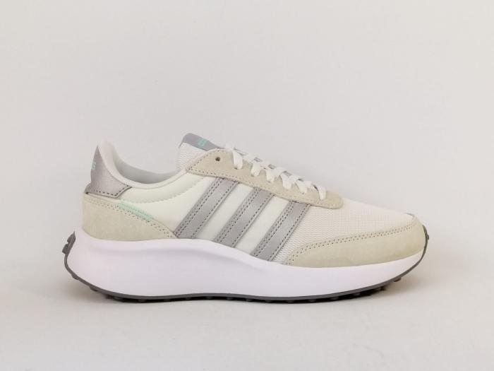 Basket femme ADIDAS run70 beige destockage à pas cher confortable tendance