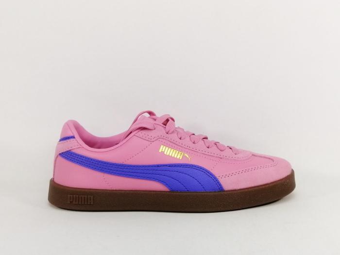 Basket femme PUMA club II era rose tendance et souple en destockage à pas cher