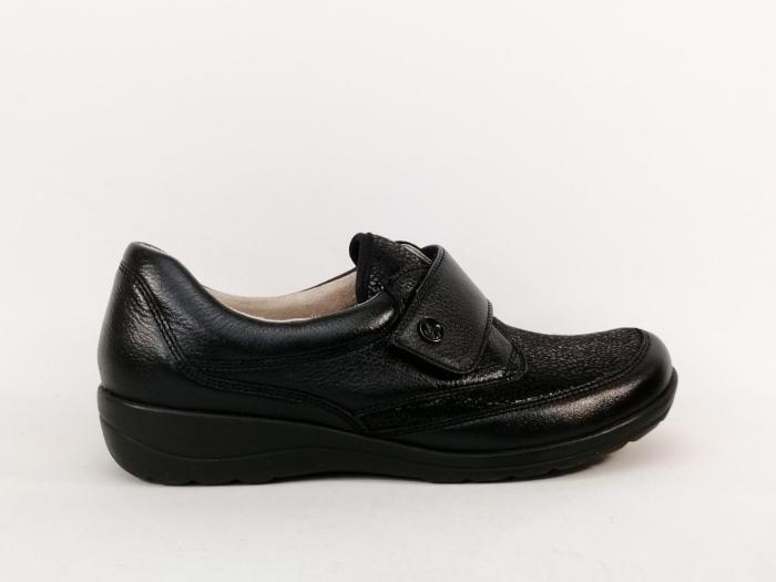 Chaussure hallux valgus femme pieds sensibles et larges cuir souple CAPRICE 24655 H