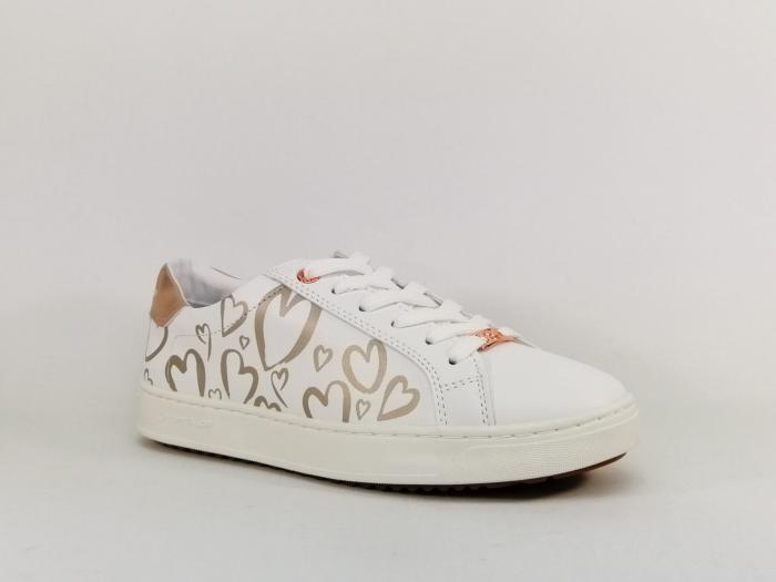 Chaussures originales femme pas cher blanc coeur TOM TAILOR 5390470045