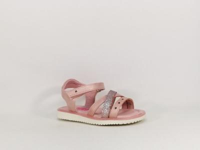 Sandale fille bébé tendance rose destockage XTi 58012 à pas cher vegan