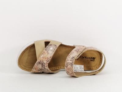 Sandale scratch femme semelle cuir chic confortable MORAN'S aquitain à pas cher